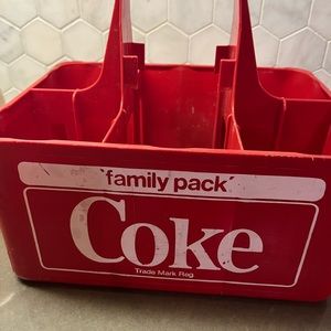 - Coke Family pack plastic bottle holder Coca Cola